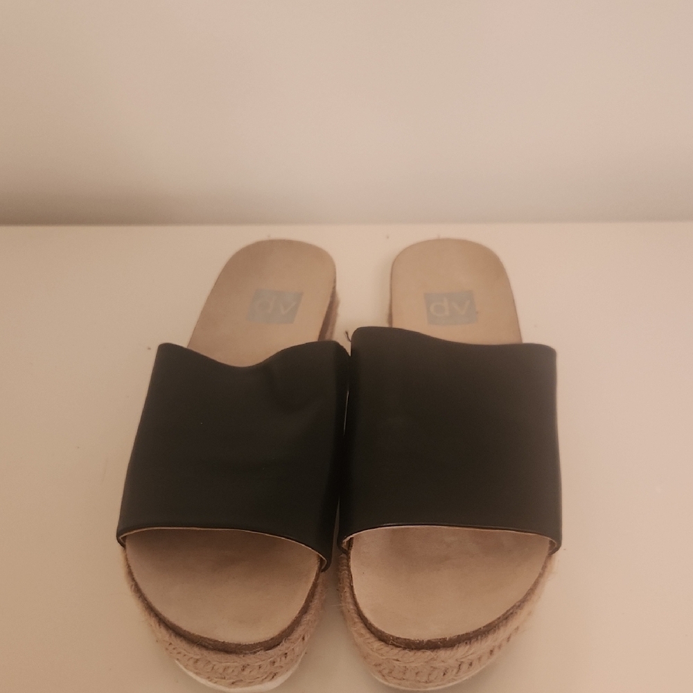 Black Slide Sandals